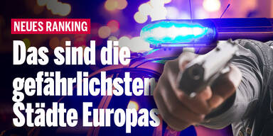 Crime Index - Das sind die 10 gefählichsten Städte in Europa