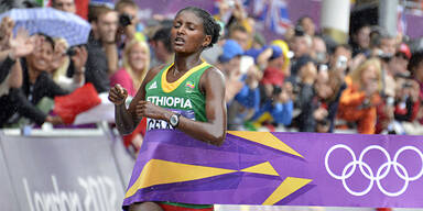 Äthiopierin Gelana holt Marathon-Gold