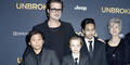 Brad Pitt, Maddox, Pax und Shiloh springen für Angelina Jolie ein