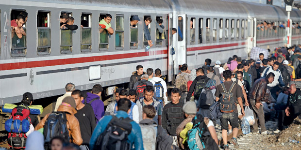 Flüchtlinge nicht zu stoppen
