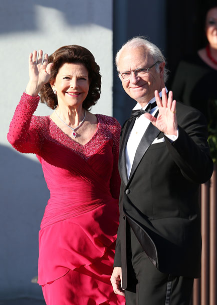 König Carl Gustaf und Königin Sylvia