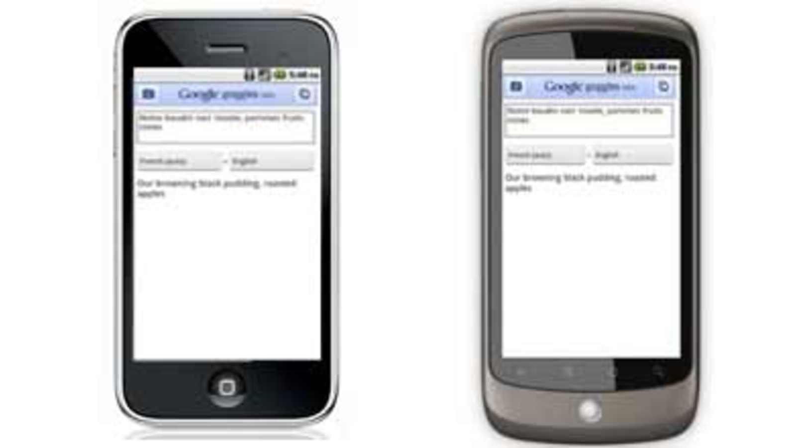 Google Goggles fürs iPhone &