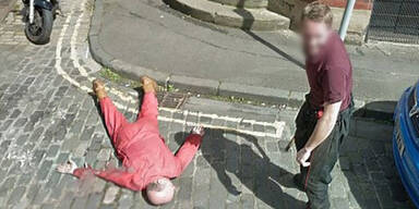 Mord-Alarm auf Google Street View