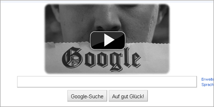 Google-Doodle fällt etwas provokant aus