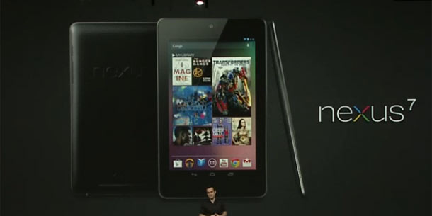 Google stellte Tablet-Computer Nexus 7 vor