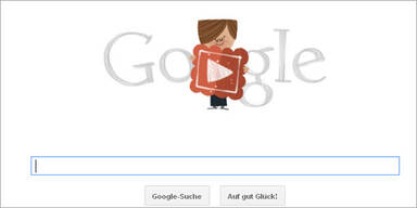 Witziges Google-Doodle zum Valentinstag