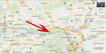 Google Maps kennt Donau nicht mehr