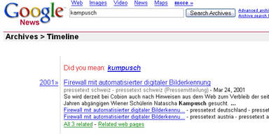 google news screenshot
