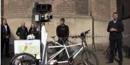 Nun kommt auch noch das Street View-Bike