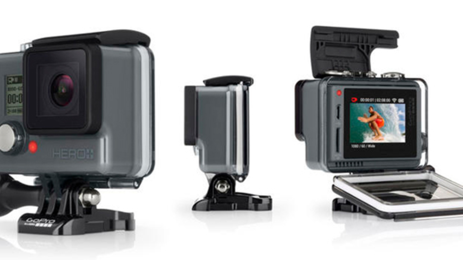 GoPro bringt günstige Hero+ LCD