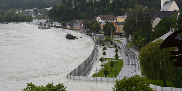 Hochwasser-Großalarm an der Donau