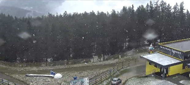 Erste Bilder: Hier liegt schon Schnee