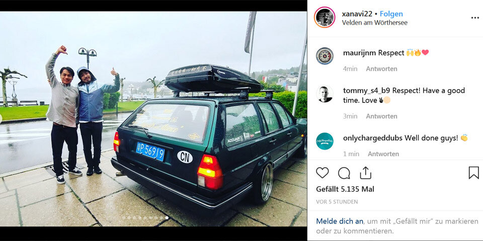 GTI-Treffen startet: Fan aus China ist da!