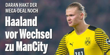 Haaland steht vor Wechsel zu ManCity