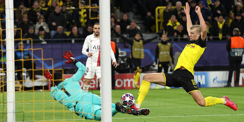2:1! Torgigant Haaland nicht zu stoppen