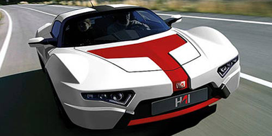 Der E-Roadster Hai E3 wurde ausschließlich in Österreich entwickelt. Bild: Hersteller