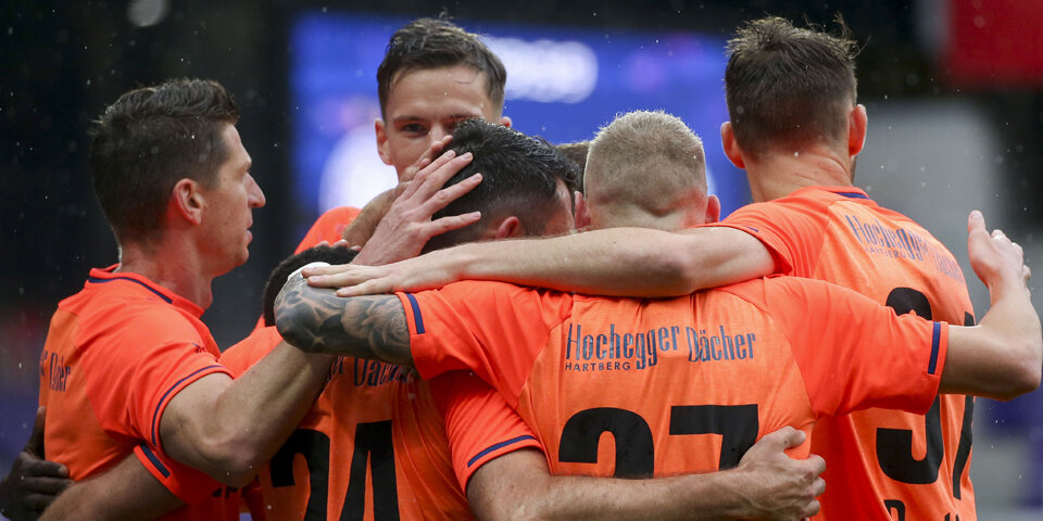 2:3 - Austria verpatzt Hinspiel gegen Hartberg
