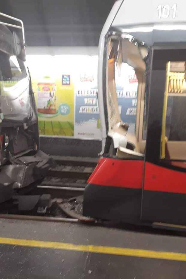 7 Verletzte bei Bim-Unfall in Wien