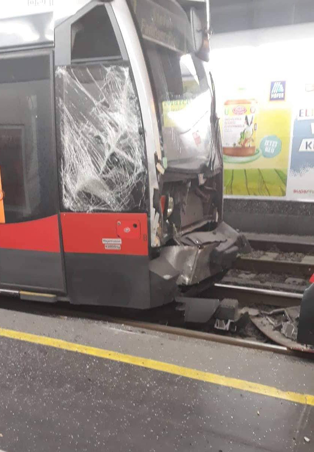 7 Verletzte bei Bim-Unfall in Wien