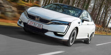 So fährt Hondas Brennstoffzellenauto