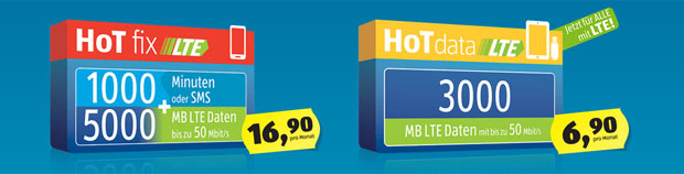 Hofer HoT: LTE-Tarife sind da