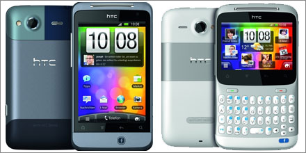 (Facebook-)Smartphones & Tablet von HTC