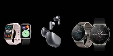 Huawei bringt edle Smartwatch, Top-Kopfhörer & Co.