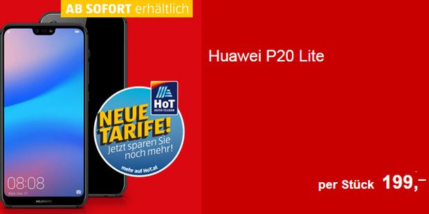 Hofer verschleudert das Huawei P20 lite