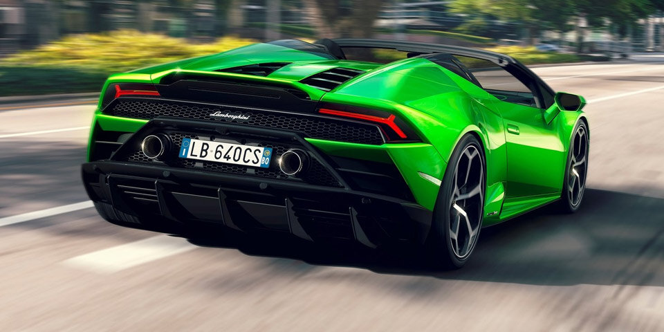 Neuer Huracán Evo Spyder ist offene Fahrmaschine