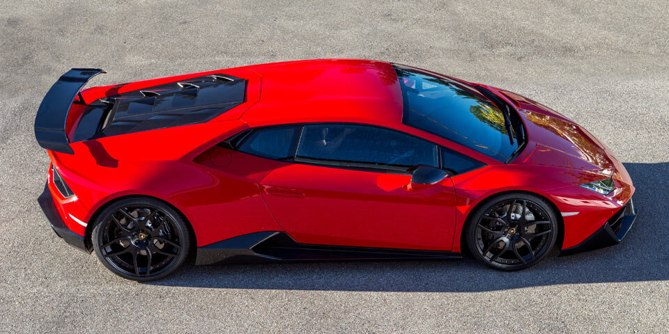 Heckgetriebener Huracán mit 830 PS