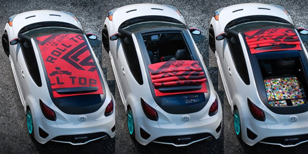 Hyundai Veloster C3 Roll Top Concept
