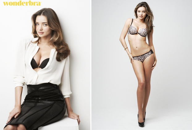 Miranda Kerr modelt jetzt für Wonderbra