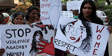 Sex-Opfer tot: Revolte in Indien 