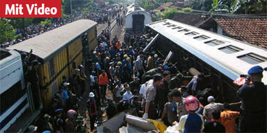 Indonesien: Dutzende Tote bei Zugunglück