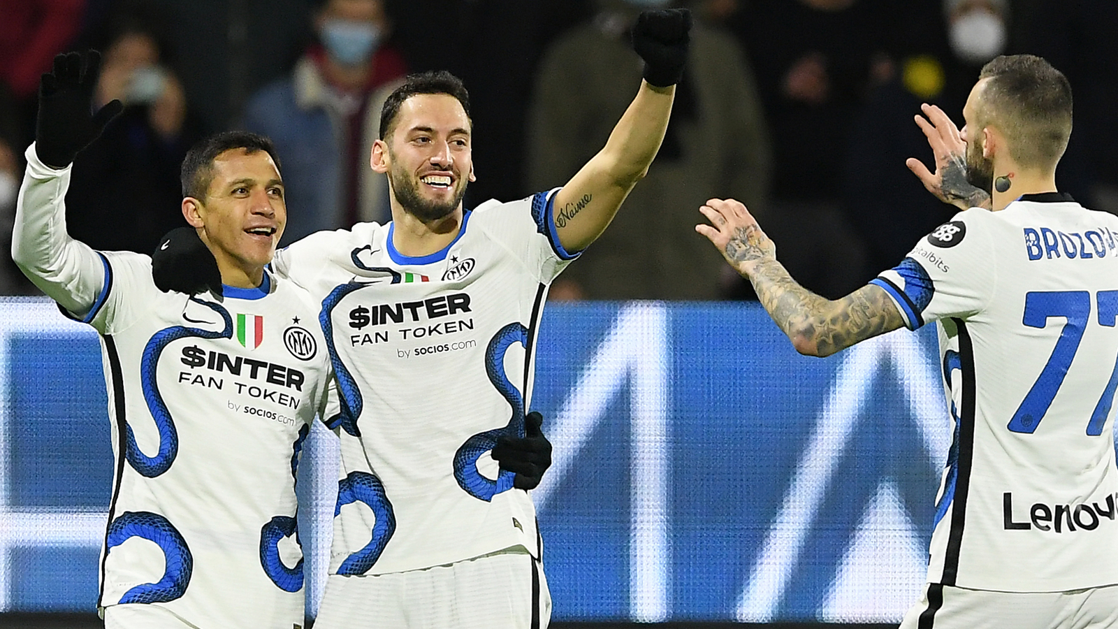 Inter feiert 50Gala gegen Salernitana