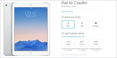 iPad Air 2 & mini 3 bereits bestellbar