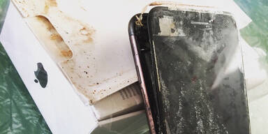 Jetzt ist auch ein iPhone 7 explodiert