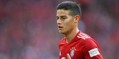 Fix: James verlässt den FC Bayern