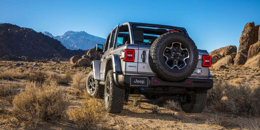 Auch der Jeep Wrangler kommt als Plug-in-Hybrid