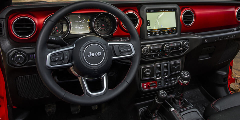 Jeep zeigt Cockpit vom neuen Wrangler