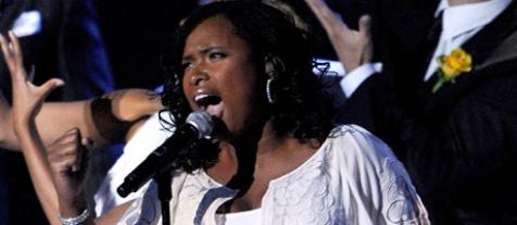 jennifer hudson jackson staples center