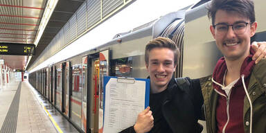 Student fuhr Wiener U-Bahn-Netz in vier Stunden ab