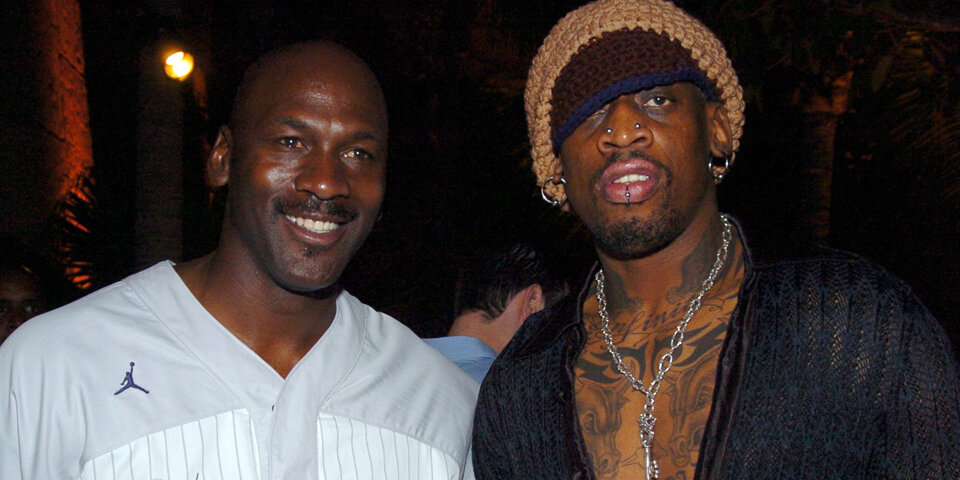 Michael Jordan und Dennis Rodman waren damals ein