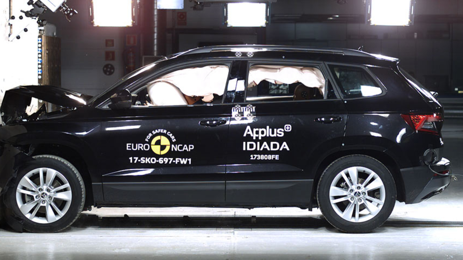 VW T-Roc, Seat Arona, Volvo XC60, Skoda Karoq & Co. im EuroNCAP-Crashtest