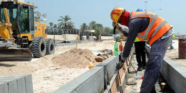 Arbeiter in Katar
