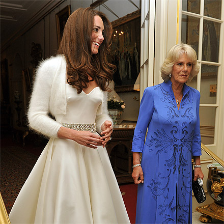 William und Kate Party im Buckingham Palace