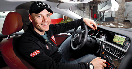 Michi Walchhofer testet den Audi A5 Sportback