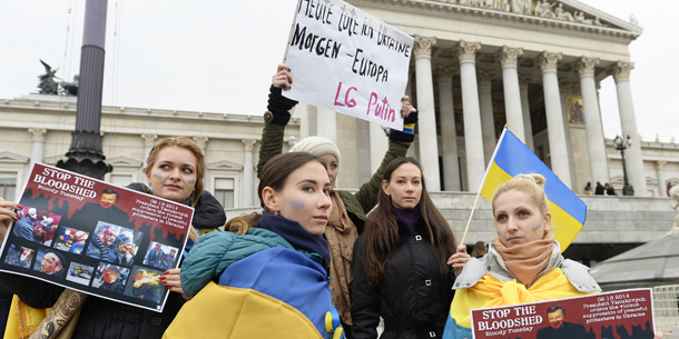 Ukraine Demo Wien