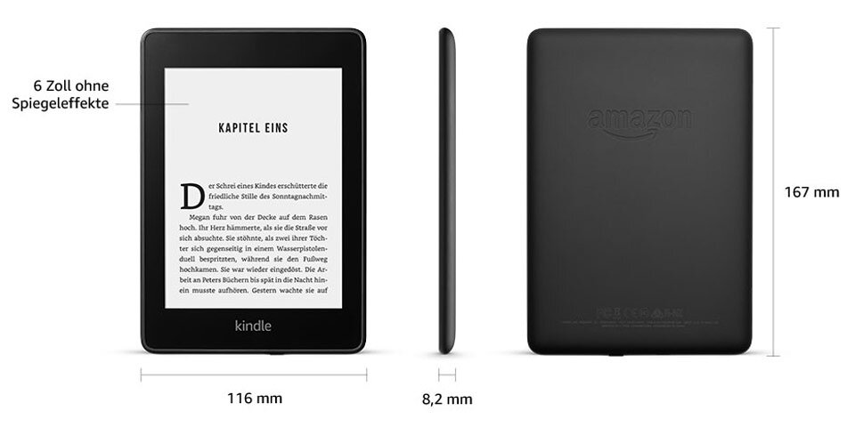 Amazon bringt neuen Kindle Paperwhite