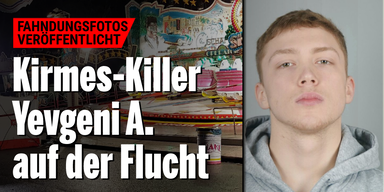 Kirmes-Killer Yevgeni A. auf der Flucht Fahndungsfotos veröffentlicht
